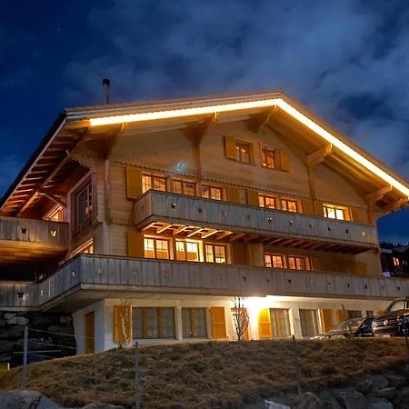 Chalet Butterfly Adelboden Esterno foto