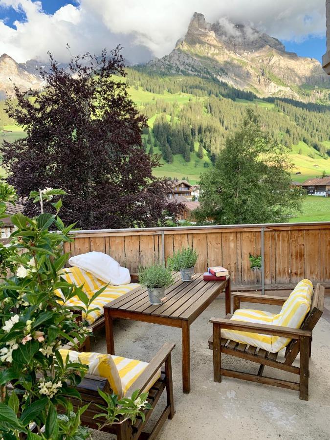 Chalet Butterfly Adelboden Esterno foto