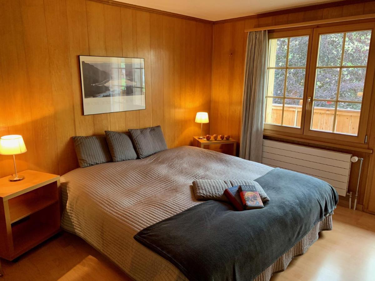Chalet Butterfly Adelboden Esterno foto