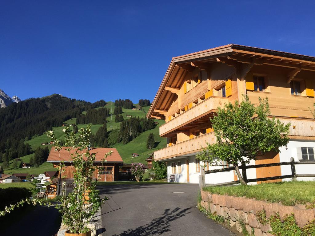 Chalet Butterfly Adelboden Esterno foto
