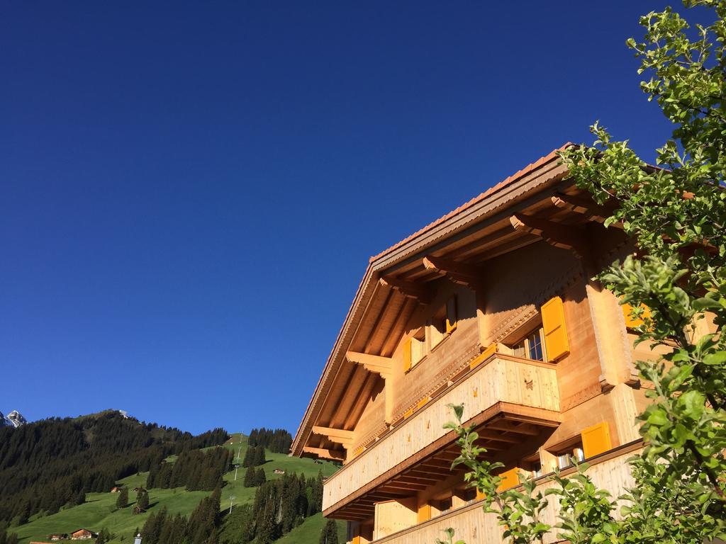 Chalet Butterfly Adelboden Esterno foto