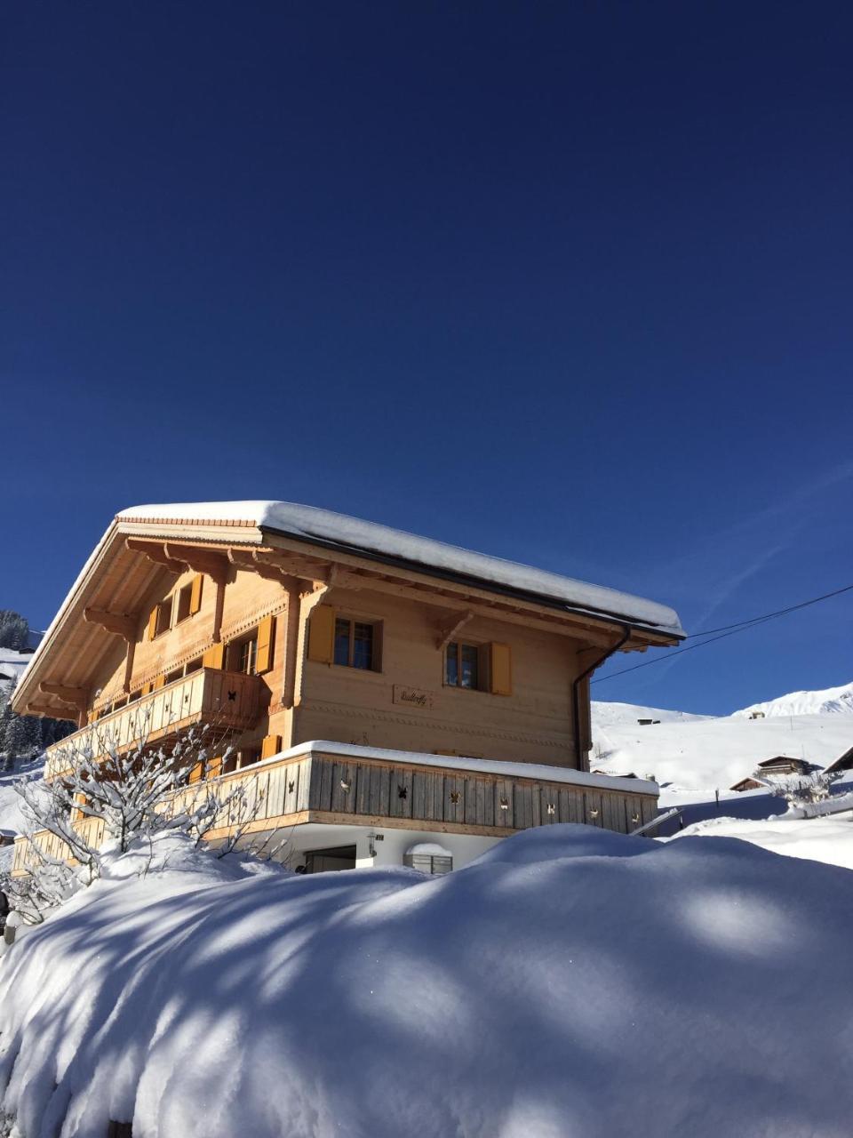 Chalet Butterfly Adelboden Esterno foto